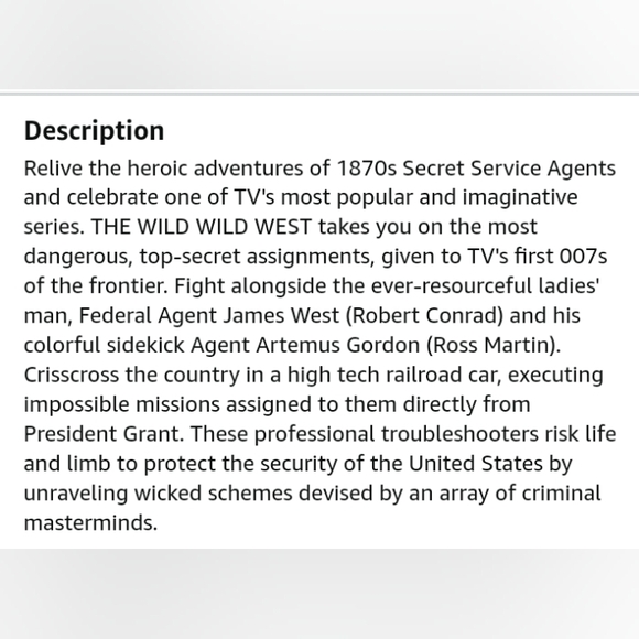 Complete Series of The Wild Wild West On DVD - Picture 8 of 8